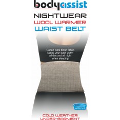 BA Nightwear Wool Warmer Waist Belt