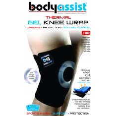 BA Thermal Knee Wrap with Gel Buttress
