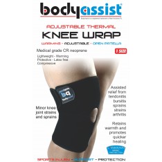 BA Thermal Knee Wrap with Open Patella