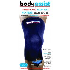 BA Thermal Slip-on Knee Sleeve Black (Closed Patella)