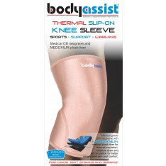 BA Thermal Slip-on Knee Sleeve Beige (Closed Patella)