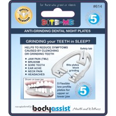 Bite-Me™ Anti-Grinding Dental Night Plates Value Pack of 5