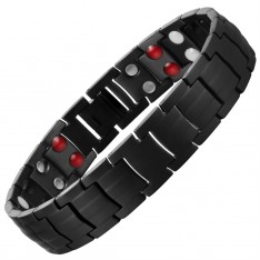 Activease Multi-Health Titanium Energy Bracelet Black