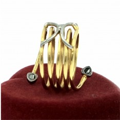 Dick Wicks Elegant Spiral Magnetic Ring (Gold)