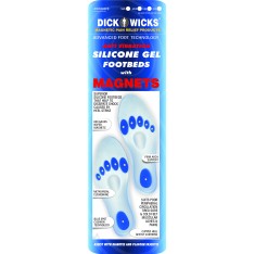 Dick Wicks Silicone Gel Footbeds with Magnets