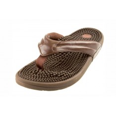 Kenkoh Genki Massage Health Sandals (Earth Brown)