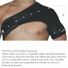 Stabilizer Strap Accessory for N71 Sports Thermal Shoulder Brace